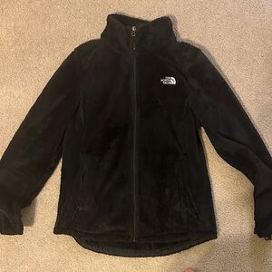 The North Face Black Full-Zip Fleece Jacket